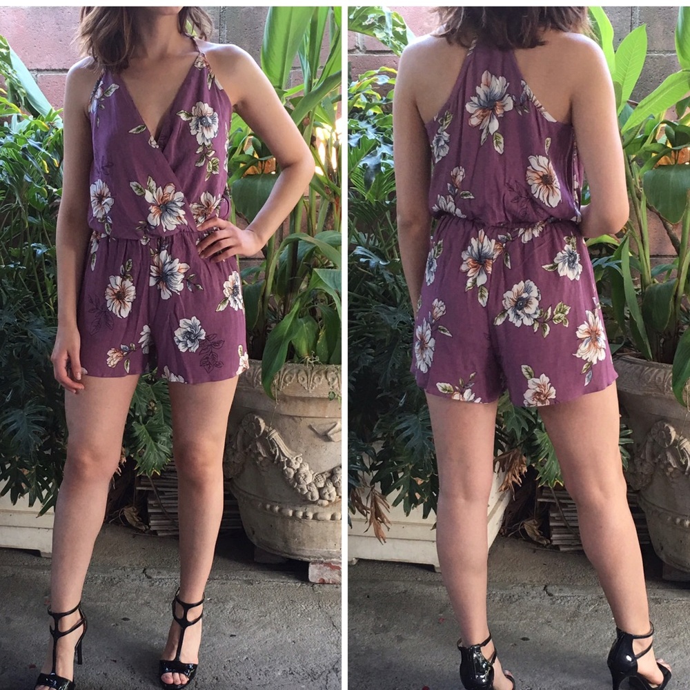 Floral romper